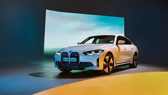 BMW i4 Details vom Fahrzeug